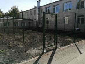 3D заборы для школы 15 метров фото в Сергиевом Посаде