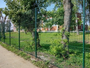 3D заборы для школы 90 метров фото в Сергиевом Посаде